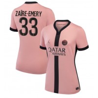 Paris Saint-Germain Warren Zaire-Emery #33 Replika Tredje Tröja Dam 2024-25 Kortärmad